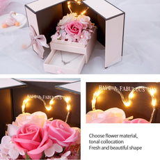 Artificial Flower Jewelry Box - Puritific