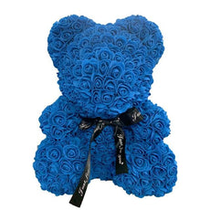 Artificial Flower Rose Teddy Bear - Puritific