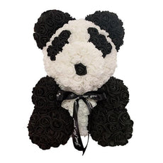 Artificial Flower Rose Teddy Bear - Puritific