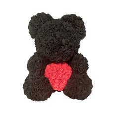 Artificial Flower Rose Teddy Bear - Puritific