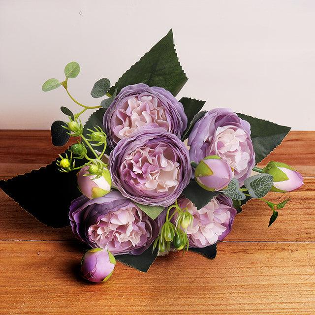 Artificial Flowers Bouquet - Puritific