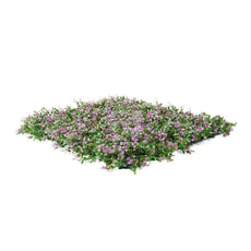 Artificial Purple Lavender Foliage Wall Panels 33 SQ FT UV Resistant - Puritific