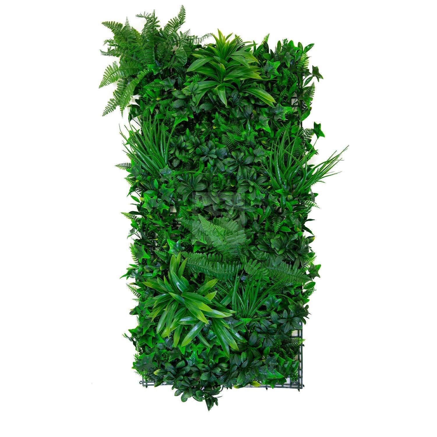 Artificial Rainforest Living Wall Garden 28SQ FT UV Resistant - Puritific