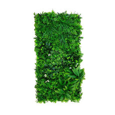 Artificial White Oasis Living Wall Garden 28SQ FT UV Resistant - Puritific