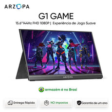 ARZOPA 15 144Hz 1080P FHD Portable Gaming Monitor - Puritific