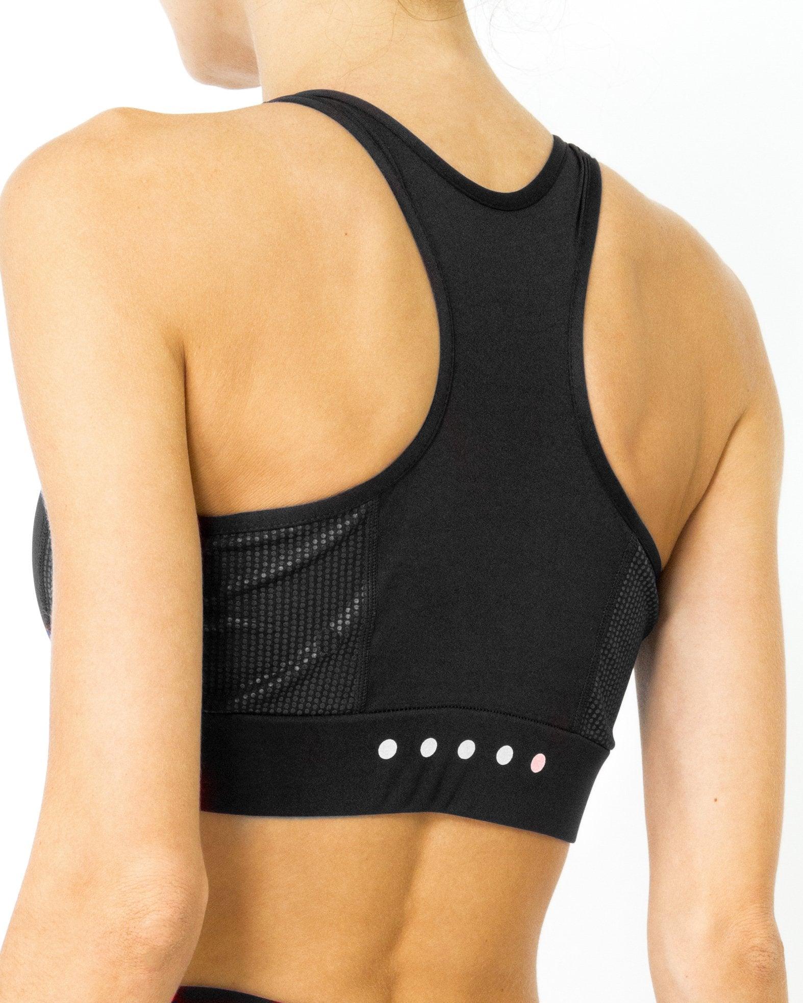 Ashton Sports Bra - Black - Puritific