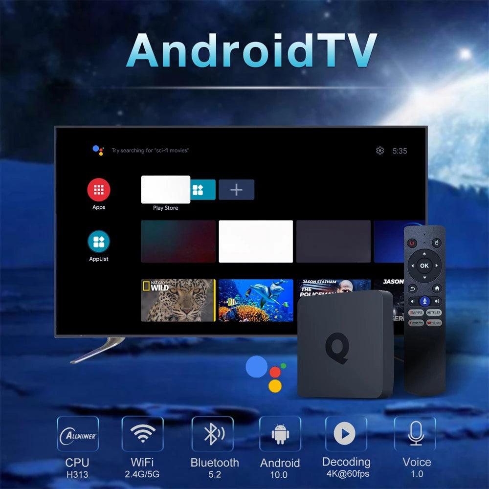 ATV Q1 H313 Android 10 Smart TV Box - Puritific