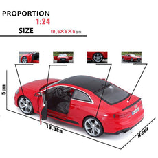 Audi RS5 Simulation Alloy Car Model - Puritific