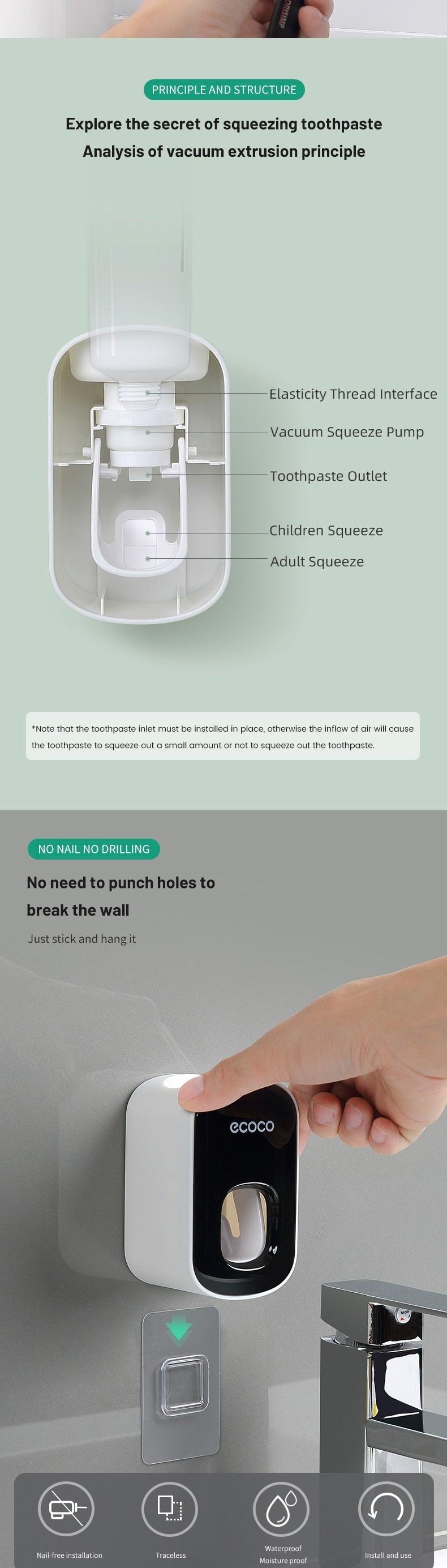 Automatic Toothbrush Holder Dispenser - Puritific