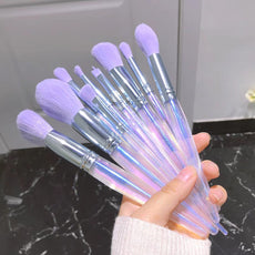 Purple Makeup Brush Set - Puritific