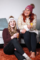 Babe and Bride Knitted Pom Pom Beanies - Puritific