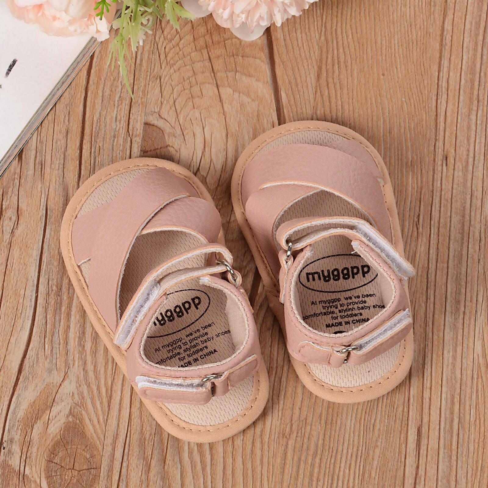 Baby Boys Girls Leather Sandals - Puritific