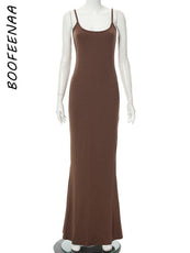 Backless Long Maxi Dress - Puritific