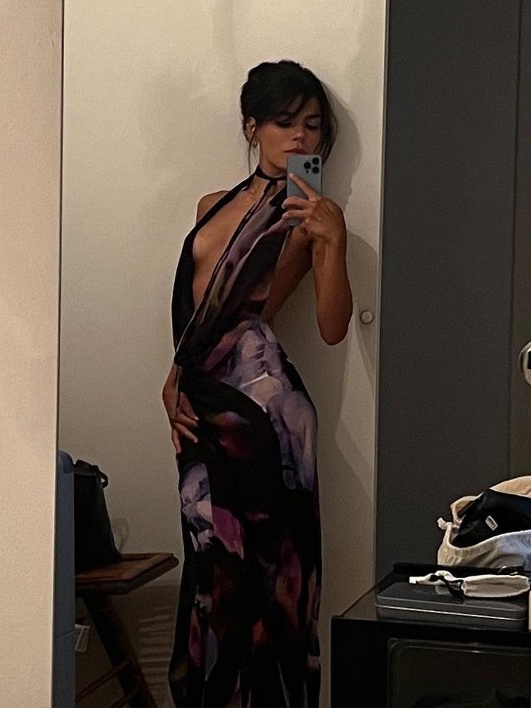 Backless Sexy Maxi Dress - Puritific