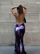 Backless Sexy Maxi Dress - Puritific