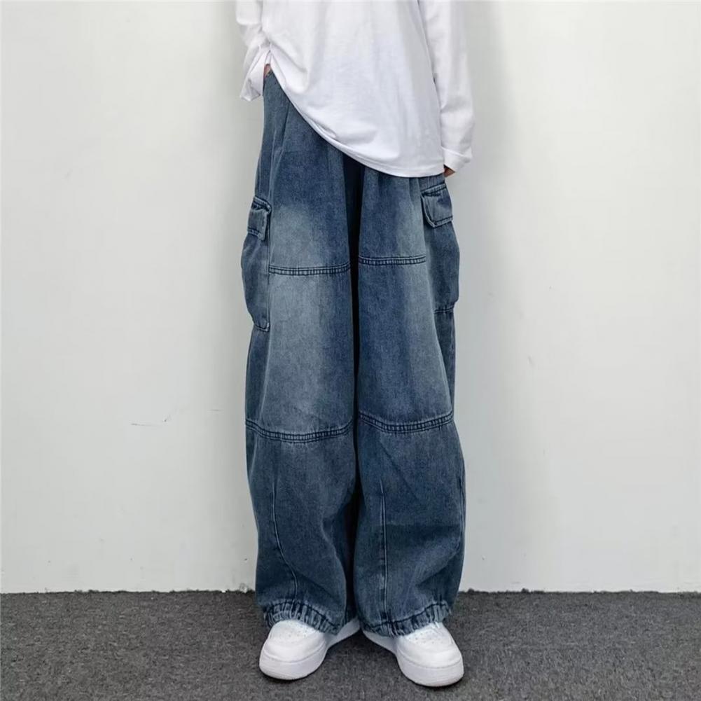 Baggy Cargo Jeans High Waisted - Puritific