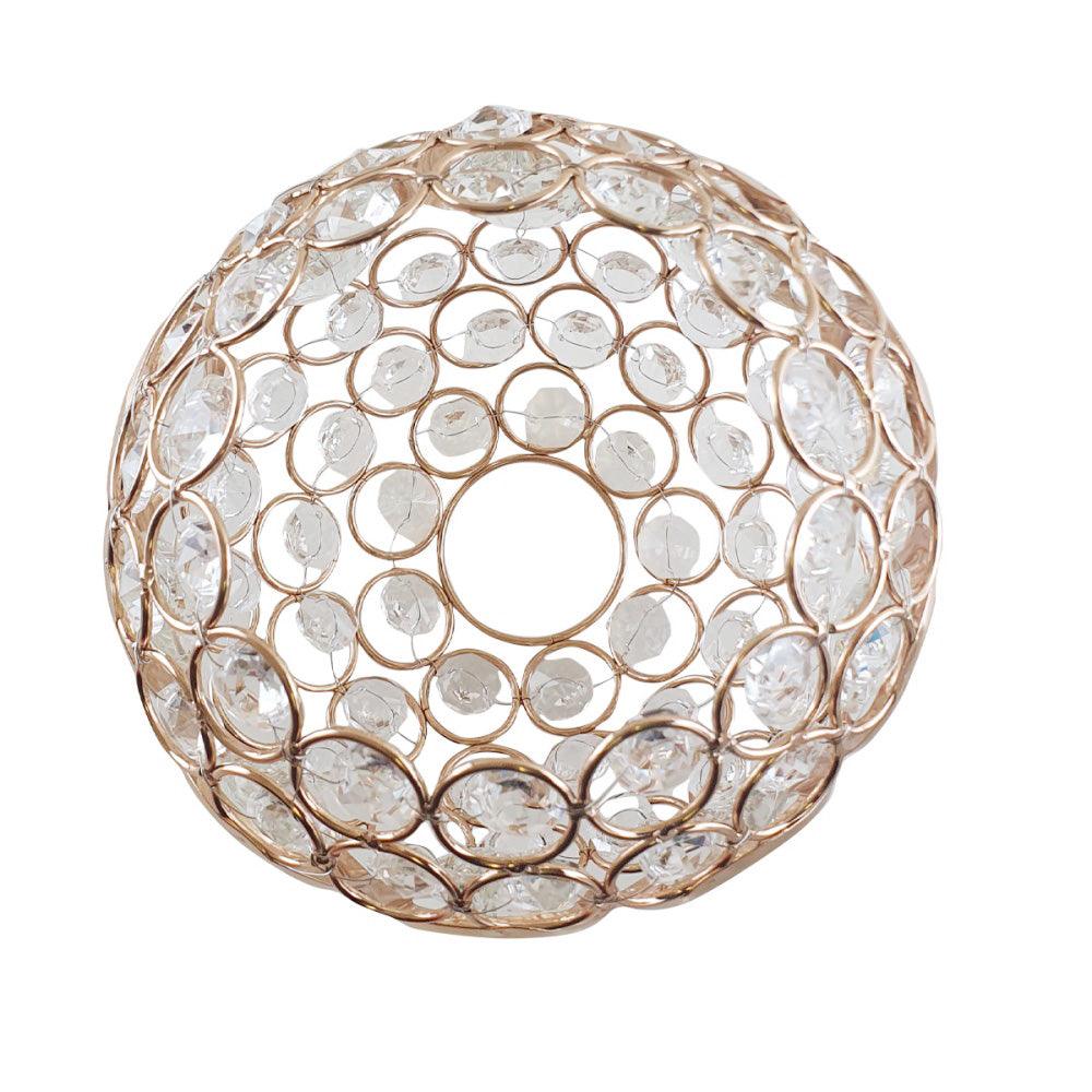 Ball Shape Crystal Modern Lamp Shade Ceiling Wall Fitting Lighting Shade~1612-4