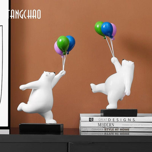 Balloon Bear Figurines - Puritific