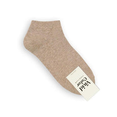 Basic Ribbed Mini Socks-0