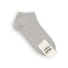 Basic Ribbed Mini Socks-2