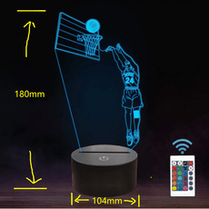 Basketball 3D Lamp - Puritific