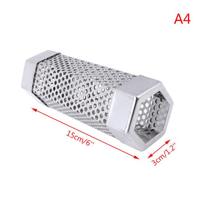 BBQ Stainless Steel Perforated Mesh Smoker Tube - Puritific