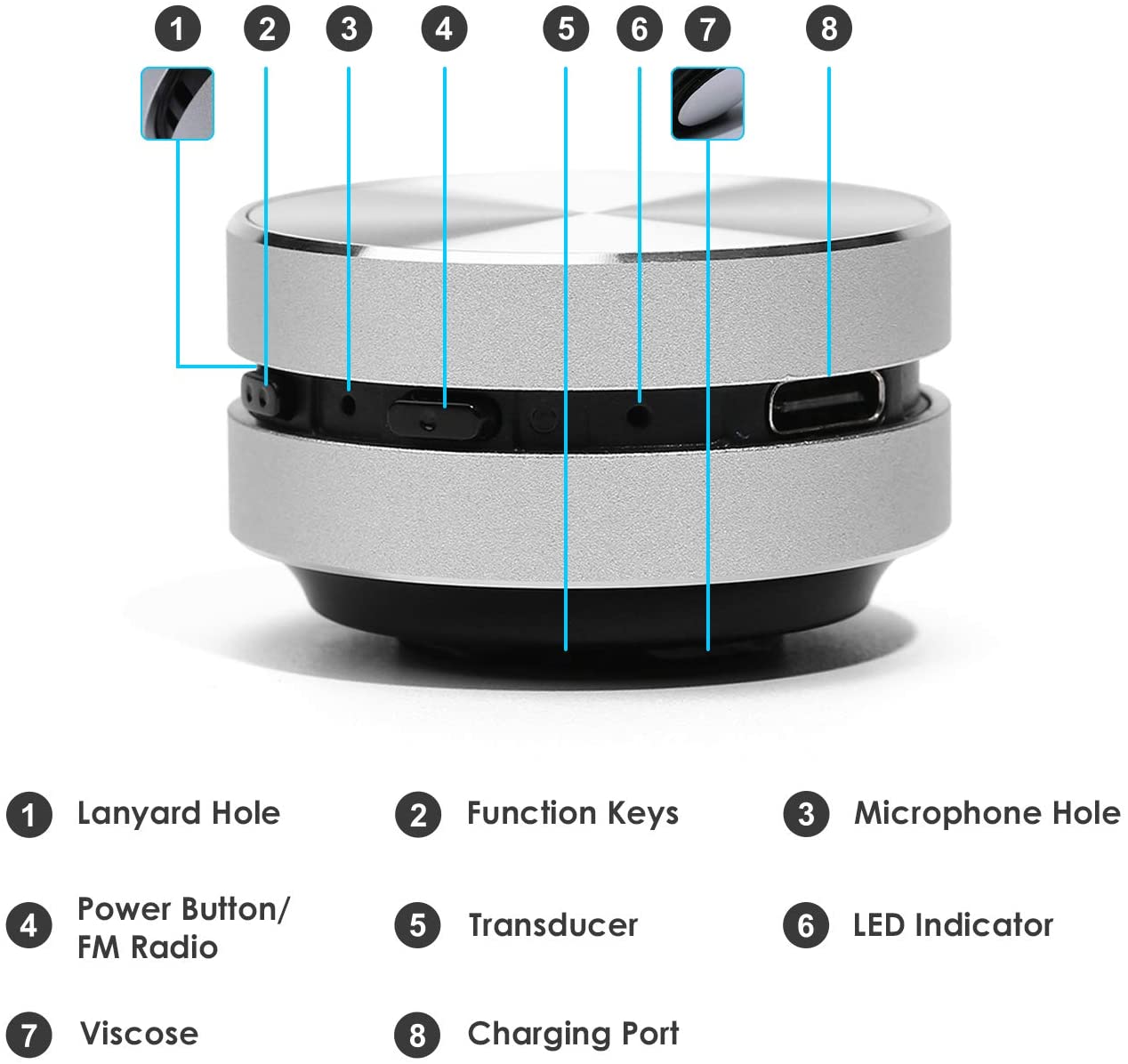 Vibration Bluetooth Speaker - Puritific