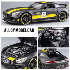 Benzs GT GTR Alloy Racing Car Model - Puritific