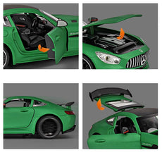 Benzs GT GTR Alloy Racing Car Model - Puritific