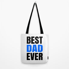 BEST DAD EVER Tote Bag - Puritific