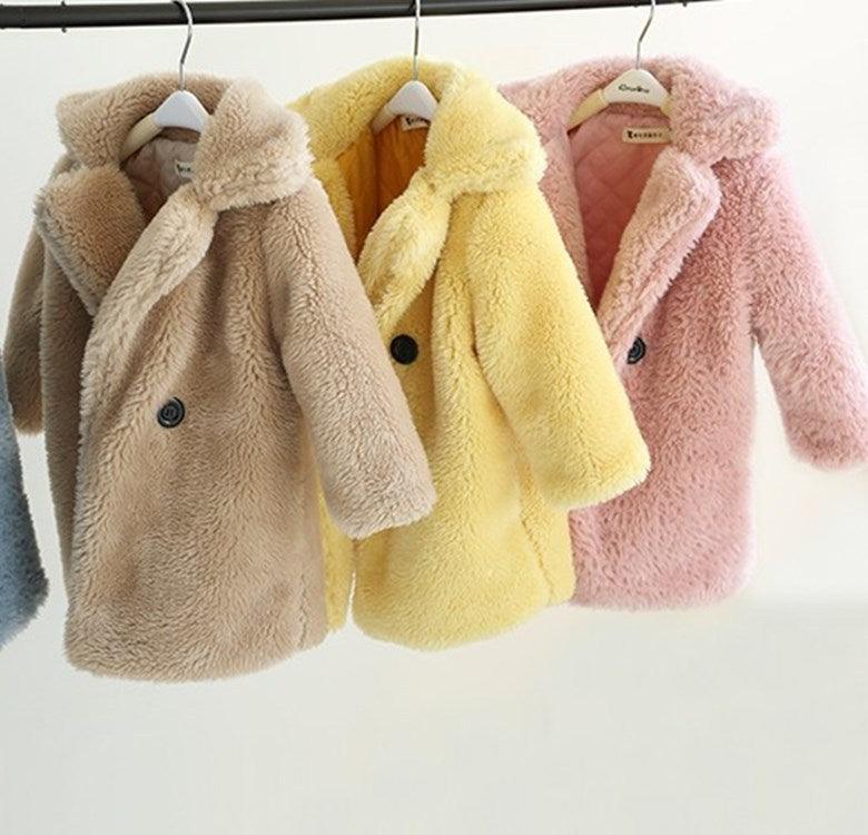 Big Kids Fur Coat In Autumn And Winter Coat - Puritific