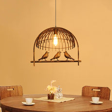 Bird Cage Ceiling Industrial Chandelier Loft Pendant Light With FREE Bulb~2256-2