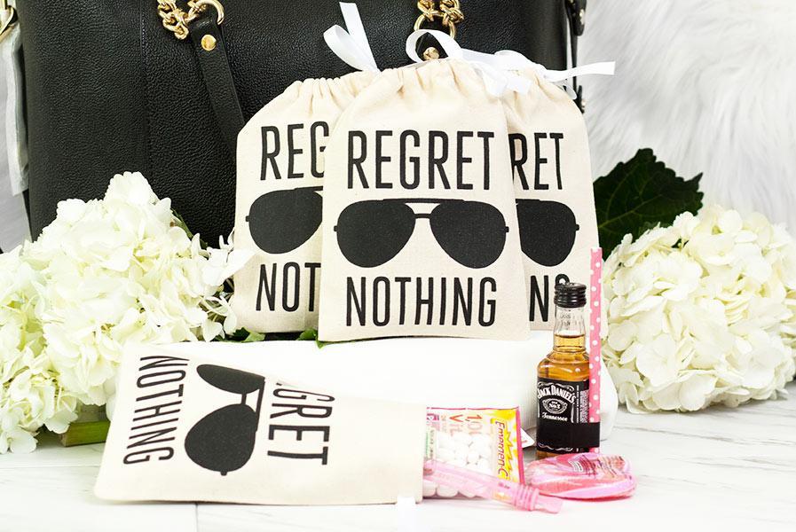 Black Aviator Regret Nothing Kit Bag - Puritific