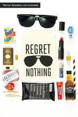 Black Aviator Regret Nothing Kit Bag - Puritific