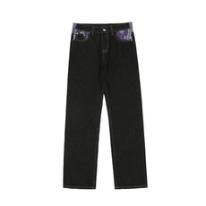 Black Baggy Jeans - Puritific