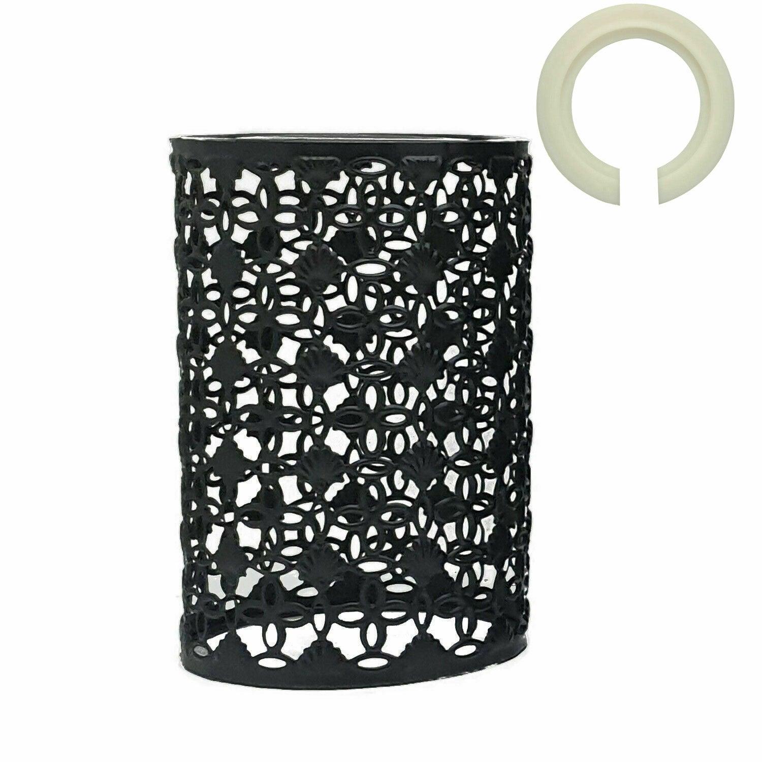 Black Colour Drum Lampshade Modern Metal Shade Retro Style~2425-0