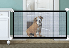 Black Foldable Protection Pet Safety Gate - Puritific