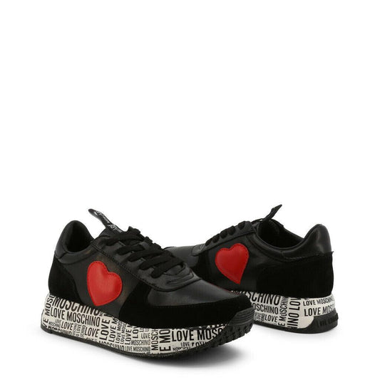 Black Heart Sneakers - Puritific