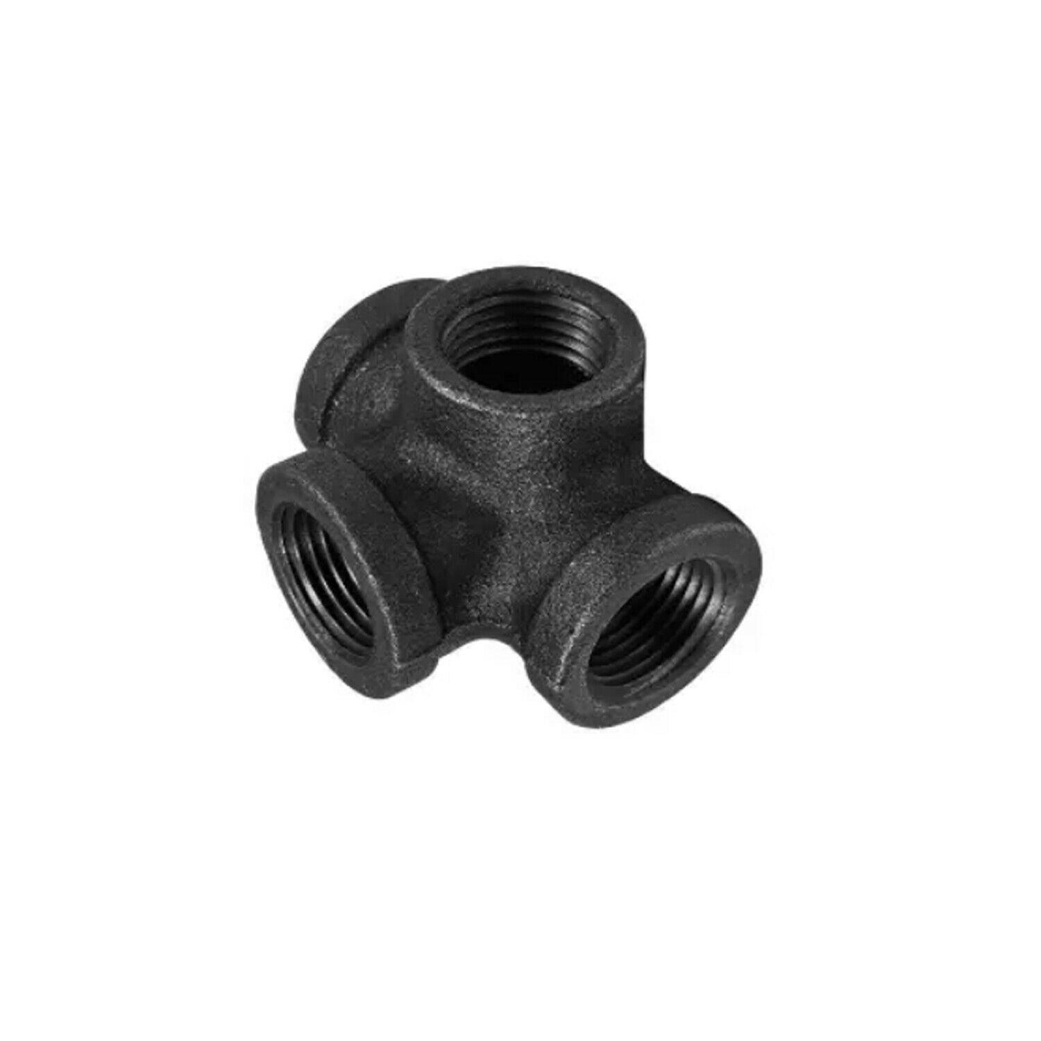 BLACK MALLEABLE IRON PIPE FITTING BSP 3/4" - JOINT CONNECTORS~1247-0