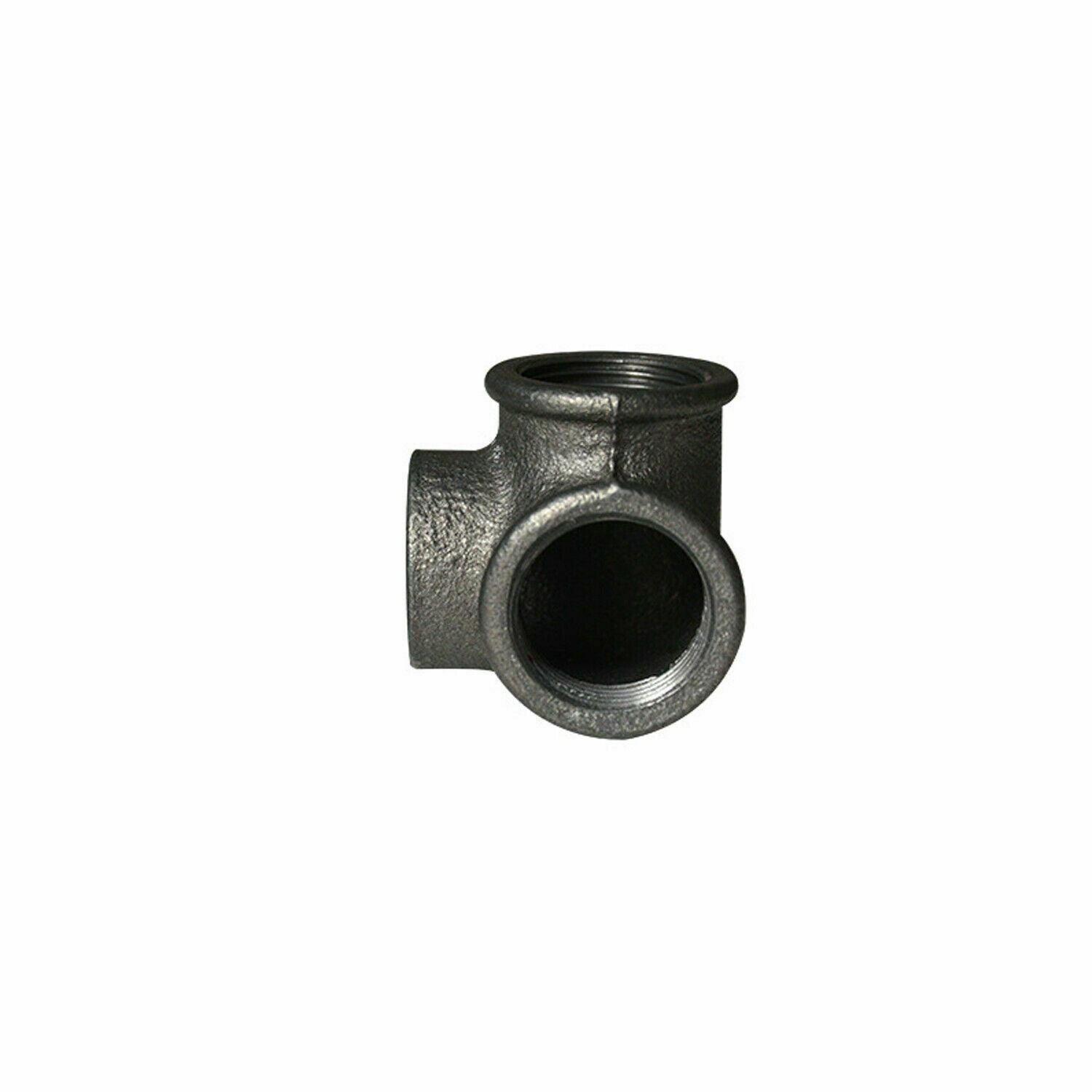 BLACK MALLEABLE IRON PIPE FITTING BSP 3/4" - JOINT CONNECTORS~1247-3