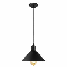 Black Pendant Lamp Industrial style Decorative Ceiling lamp~1542-3