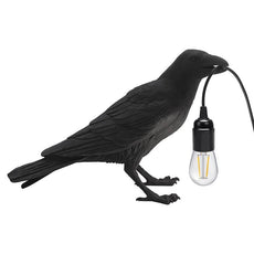 Black Raven Shape Rasin Bird Table Lamps / Desk lamp~4780-9