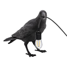 Black Raven Shape Rasin Bird Table Lamps / Desk lamp~4780-10