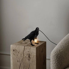 Black Raven Shape Rasin Bird Table Lamps / Desk lamp~4780-1