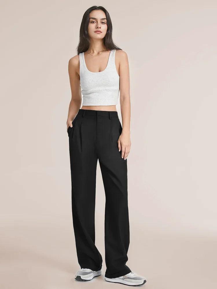 Black Tailored Pants - Puritific