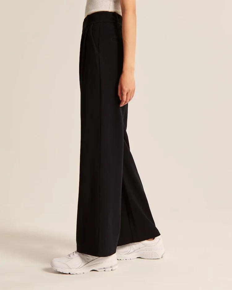 Black Tailored Pants - Puritific