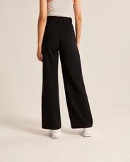 Black Tailored Pants - Puritific