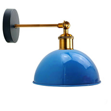 Blue Modern Retro Style Glossy Wall Sconce Wall Light Lamp Fixture~3455-3