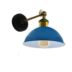 Blue Modern Retro Style Glossy Wall Sconce Wall Light Lamp Fixture~3455-5