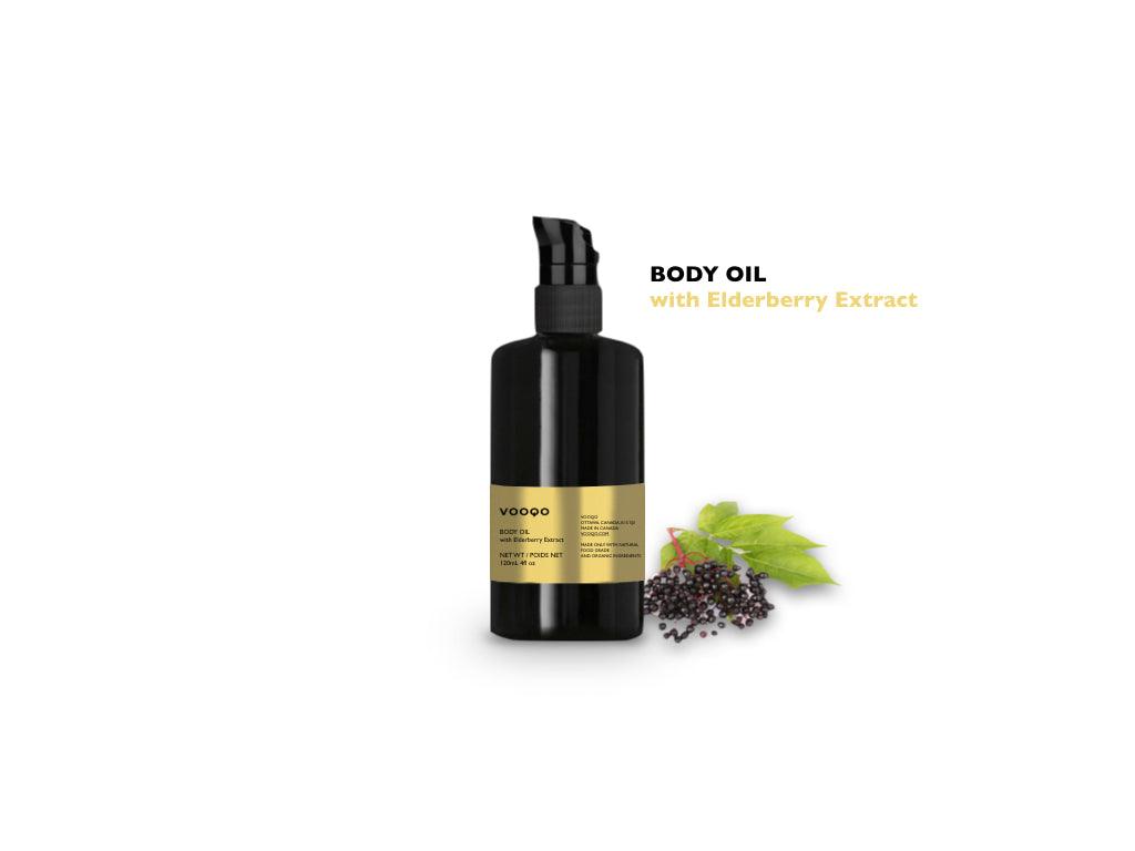 Body Oil with Elderberry - Puritific